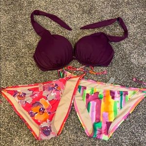 Venus Top = 36 DD Victoria Secret bottoms L